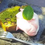 「抹茶のパウンドケーキ～桜のクリーム添え～」が貰えるLINEクーポンプレゼント!!
