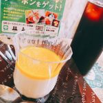 マンゴーソースのパンナコッタ