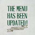 メニューリニューアル！